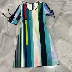 Clover Canyon Black and Gray Zippered Top